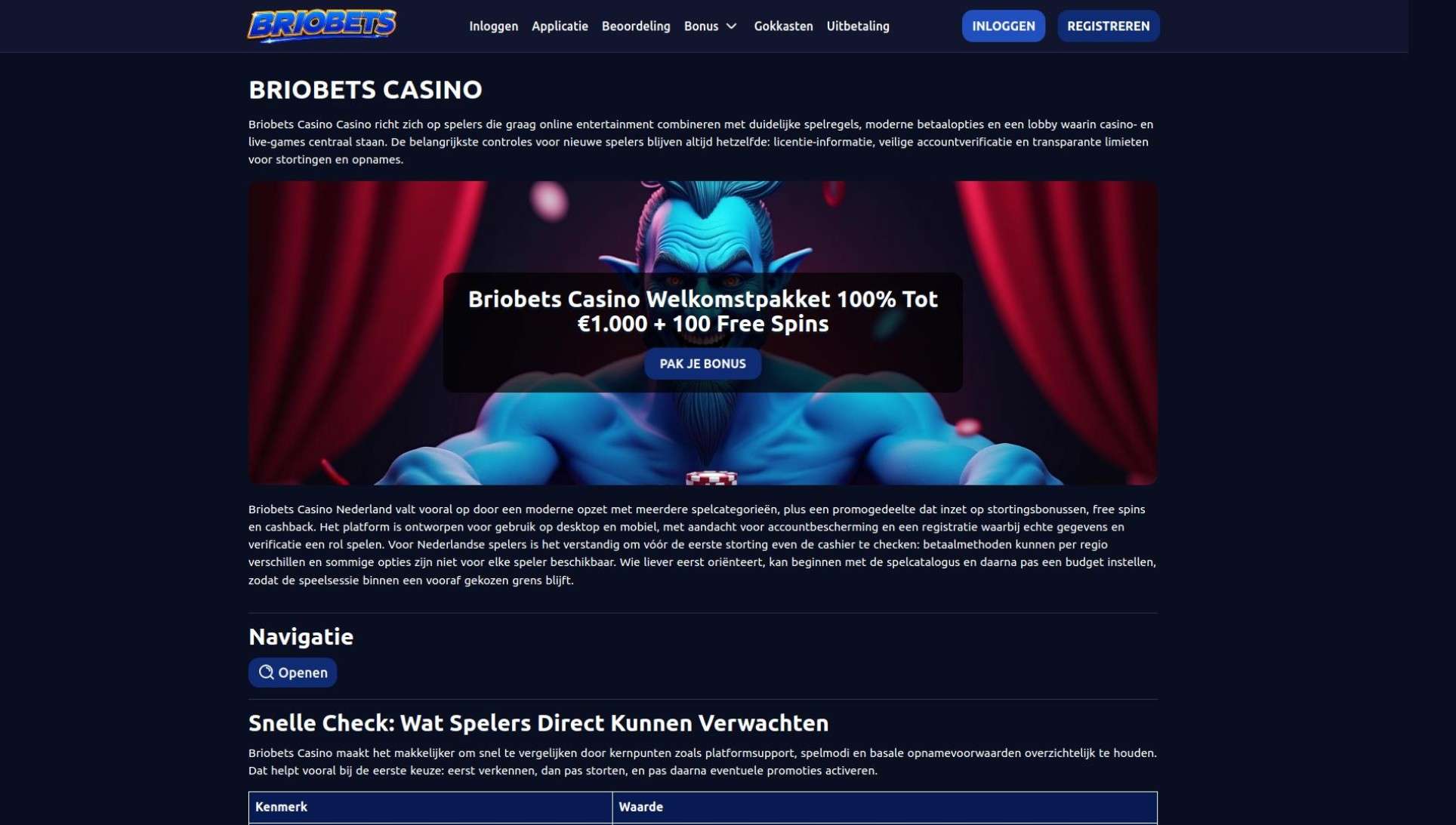 Briobets Casino Registration And Login Steps For Players In The Netherlands  