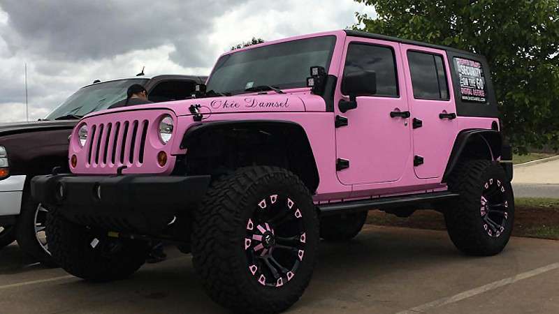 Bubble Gum Pink Car Paint