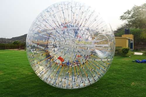 Giant Rolling Bubble Ball

