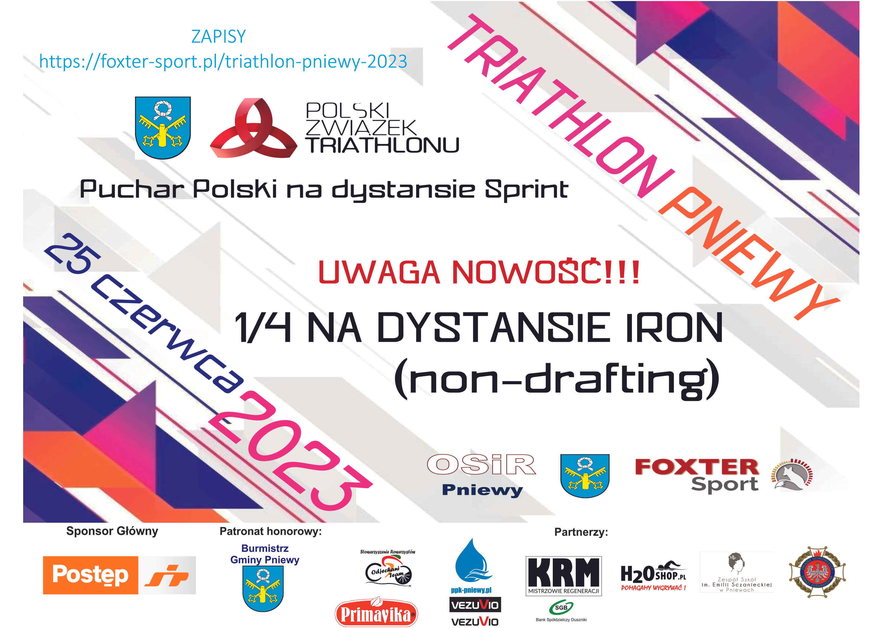 IX Triathlon Pniewy Puchar Polski – 25.06.2023