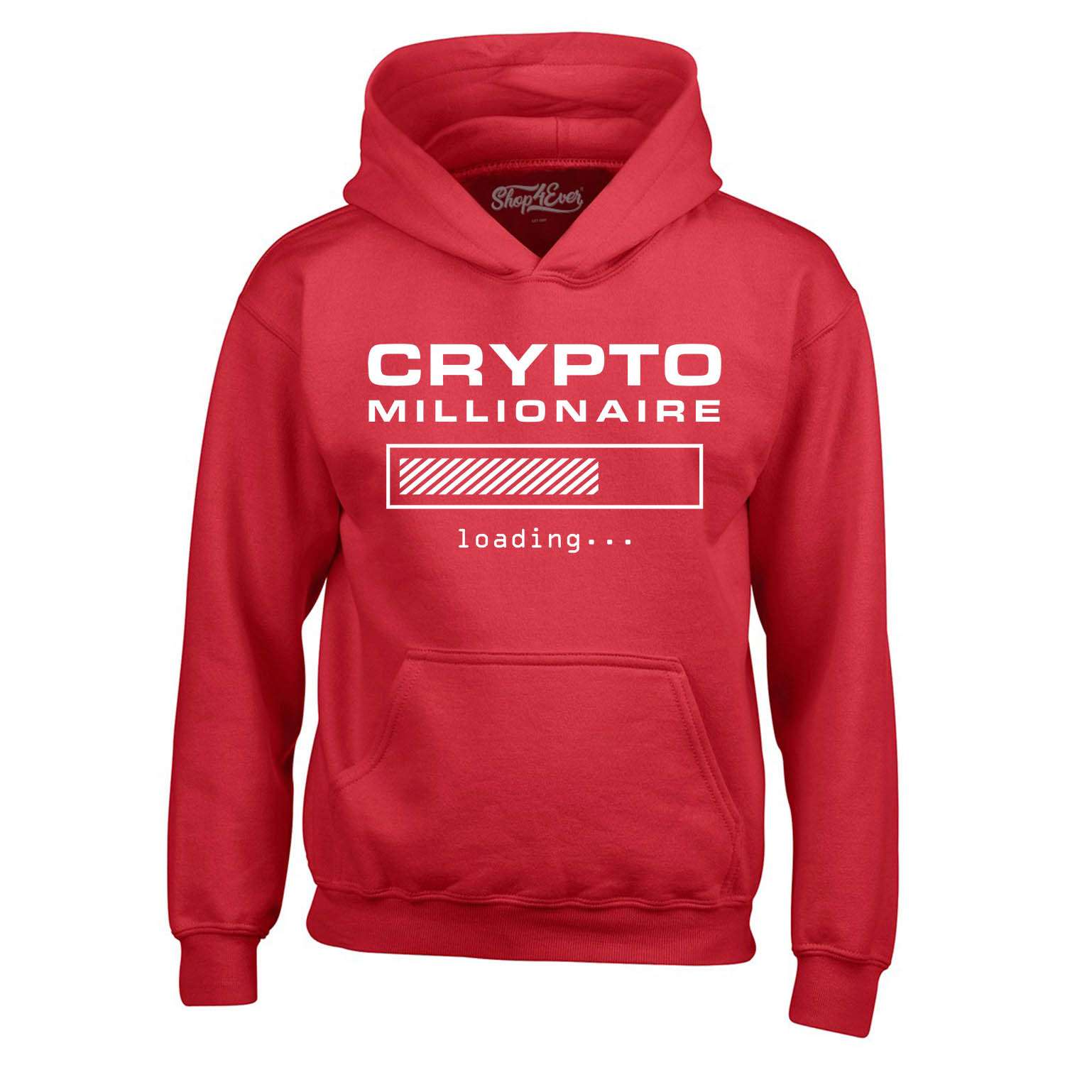 Bitcoin Cryptocurrency Sweater Pullover Hoodie S-3XL Choose Color 