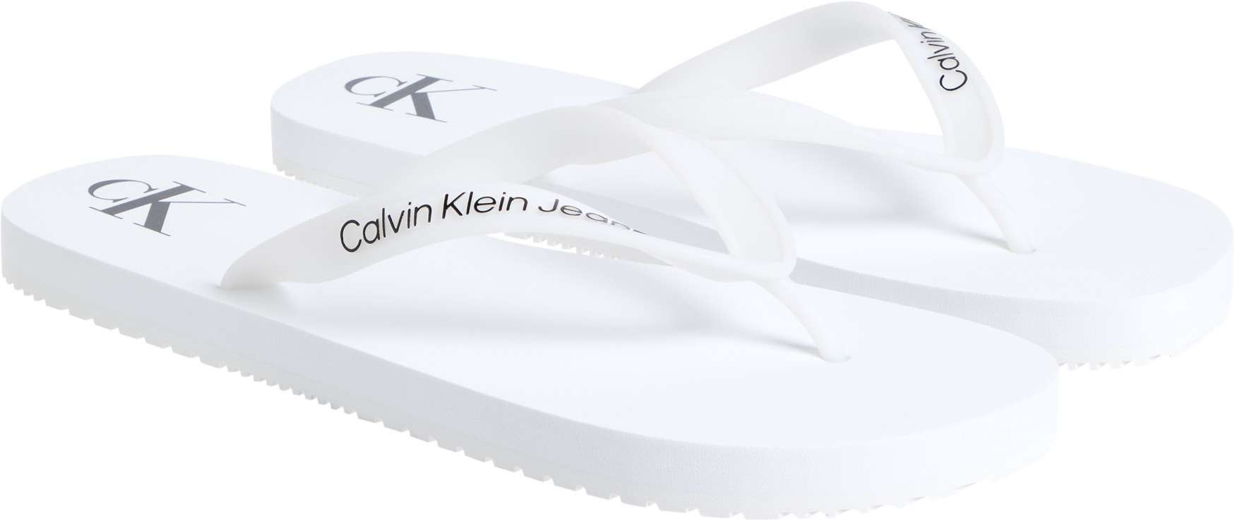 Calvin Klein BEACH SANDAL TRANSPA, 01W Beyaz Erkek Terlik
