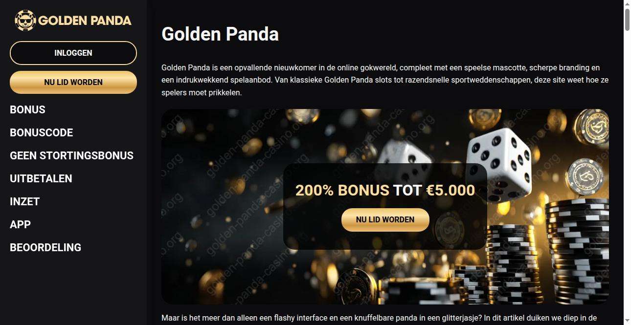 Responsible Gambling Measures at Golden Panda Casino