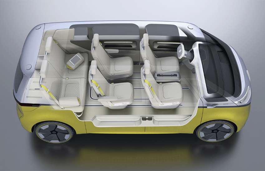 vw microbus 2022 interior
