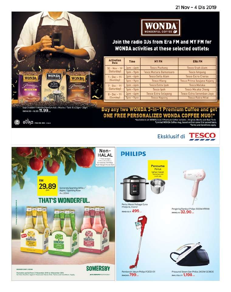Tesco Malaysia Weekly Catalogue (21 November 2019 - 27 November 2019)