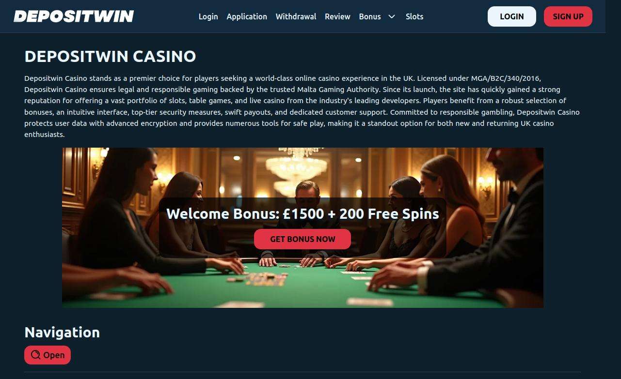 A Comprehensive Review of Depositwin Casino: What UK Players Need to Know