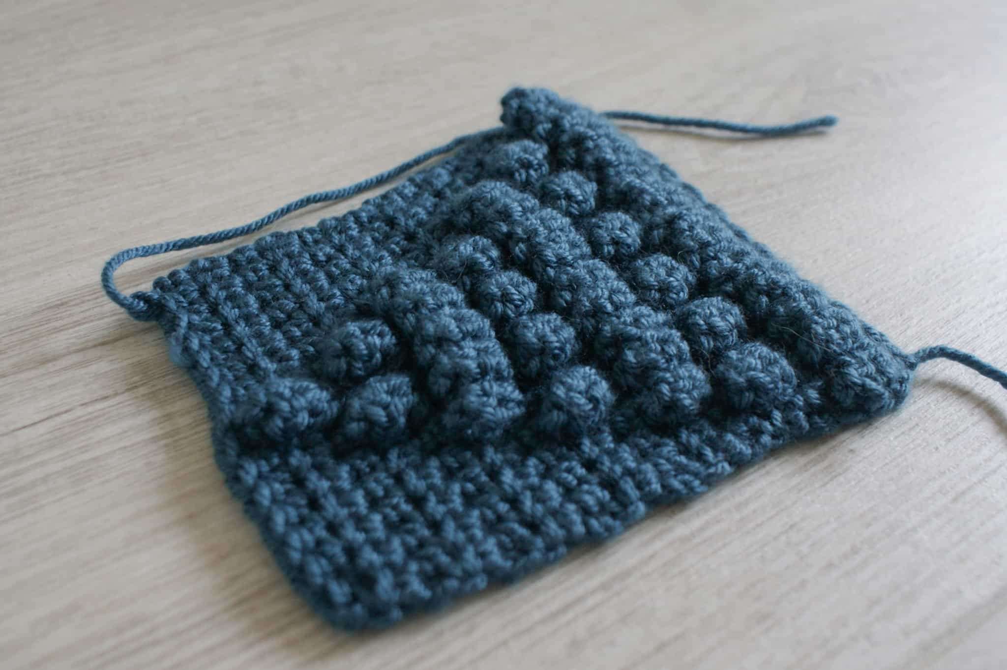 Bubble Stitch In Crochet
