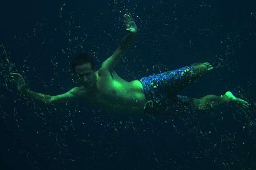 Bioluminescent Swimming