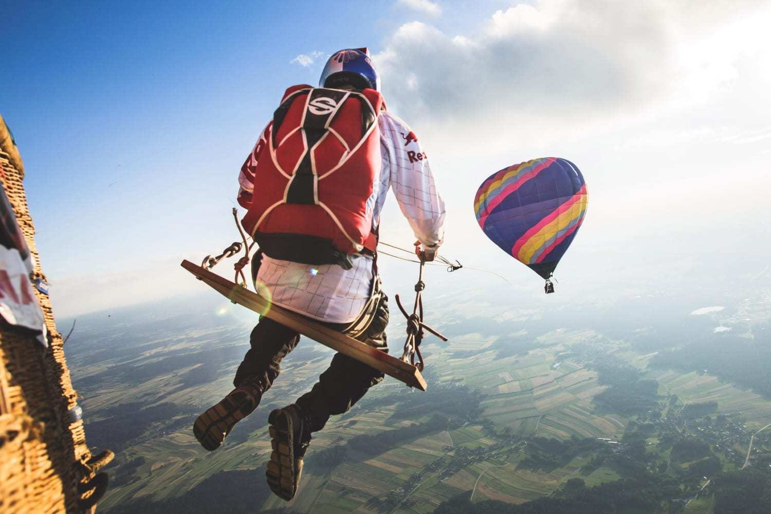 Hot Air Balloon Skydiving