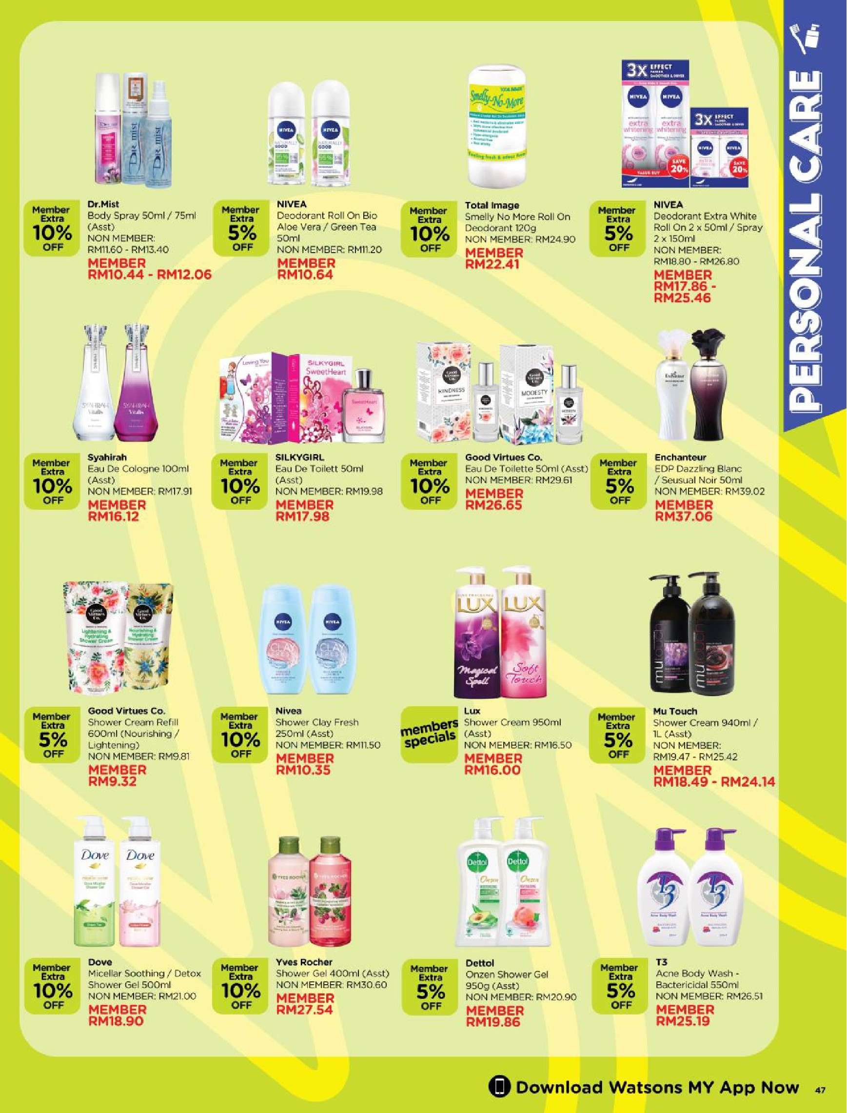 Watsons Malaysia Catalogue (28 July - 31 August 2020)