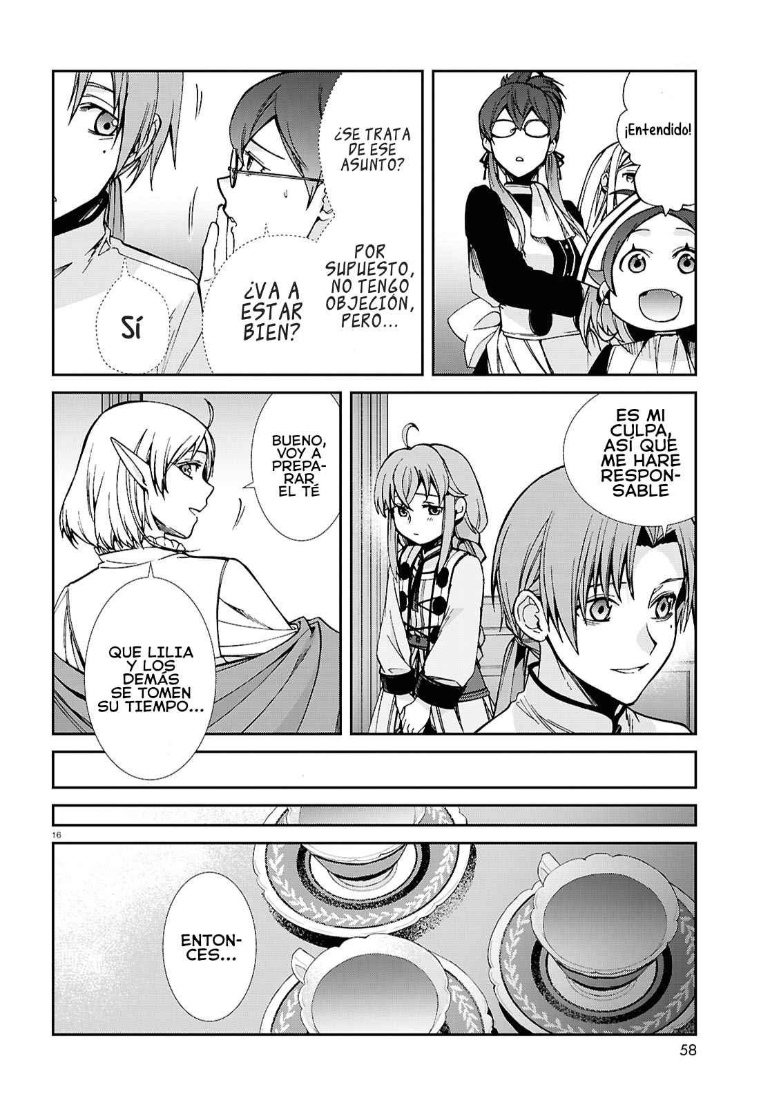 Mushoku Tensei: Isekai Ittara Honki Dasu - Capítulo 116 - Página 17 - LectorTMOo