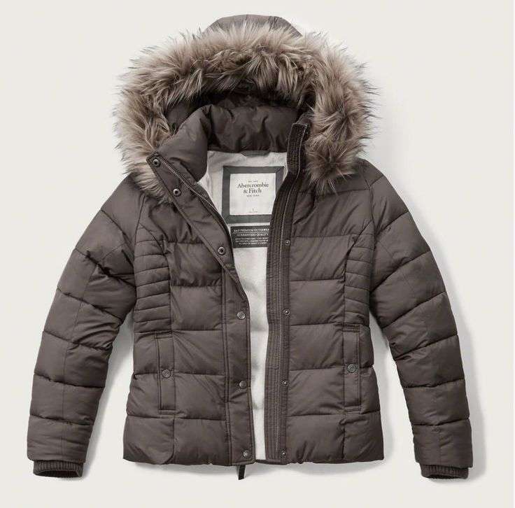 Abercrombie And Fitch Bubble Coat
