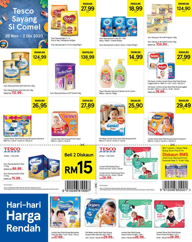 Tesco Malaysia Weekly Catalogue (26 November - 9 December 2020)