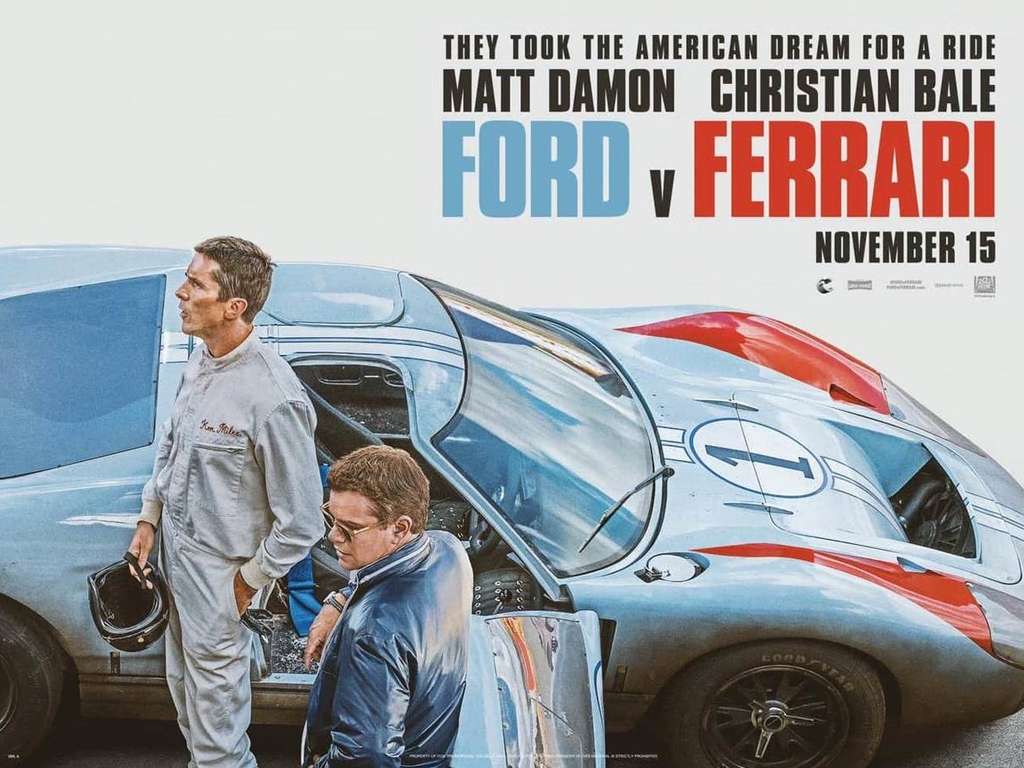 Κόντρα σε Όλα (Ford v Ferrari) Quad Poster