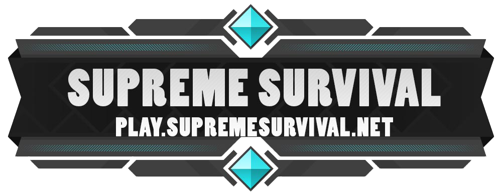 Supreme Survival [TOWNY &amp; FACTIONS | CLASSES | QUESTS | CROSSPLAY | PETS | MAGIC] Minecraft Server