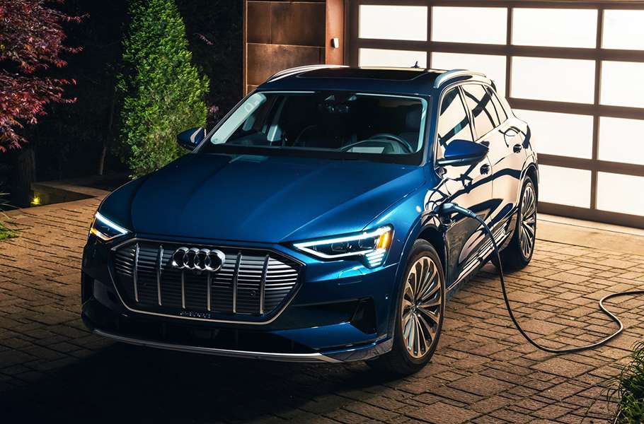Audi e-tron Charging