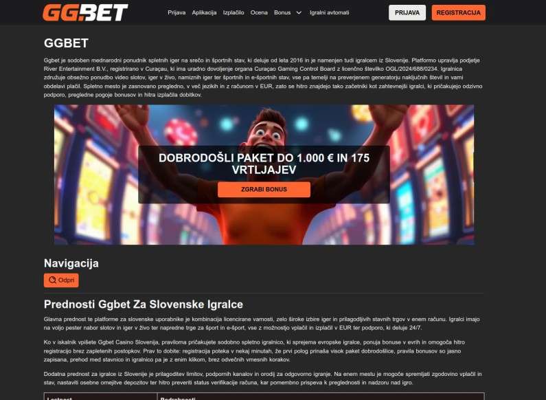 GGBet Legalnost In Varnost V Sloveniji: Licenca, Zaščita Podatkov In Odgovorno Igranje