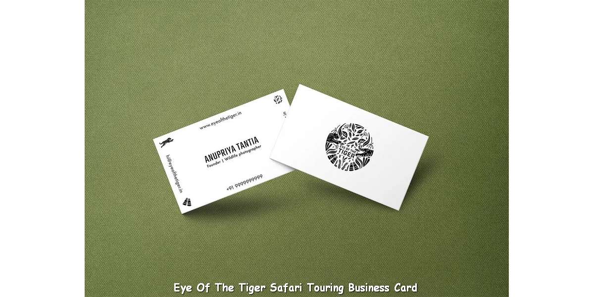 Eye Of The Tiger Safari Touring Business Card
