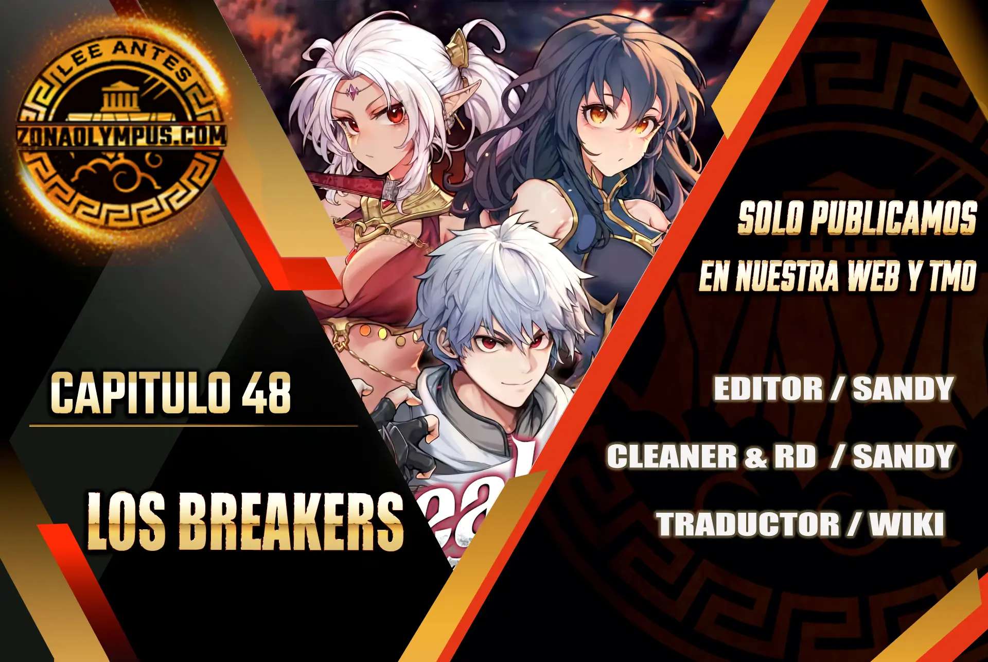 Los Breakers - Capítulo 48 - Página 1 - Cartel Manhwa | Sumérgete en Historias Sin Límites