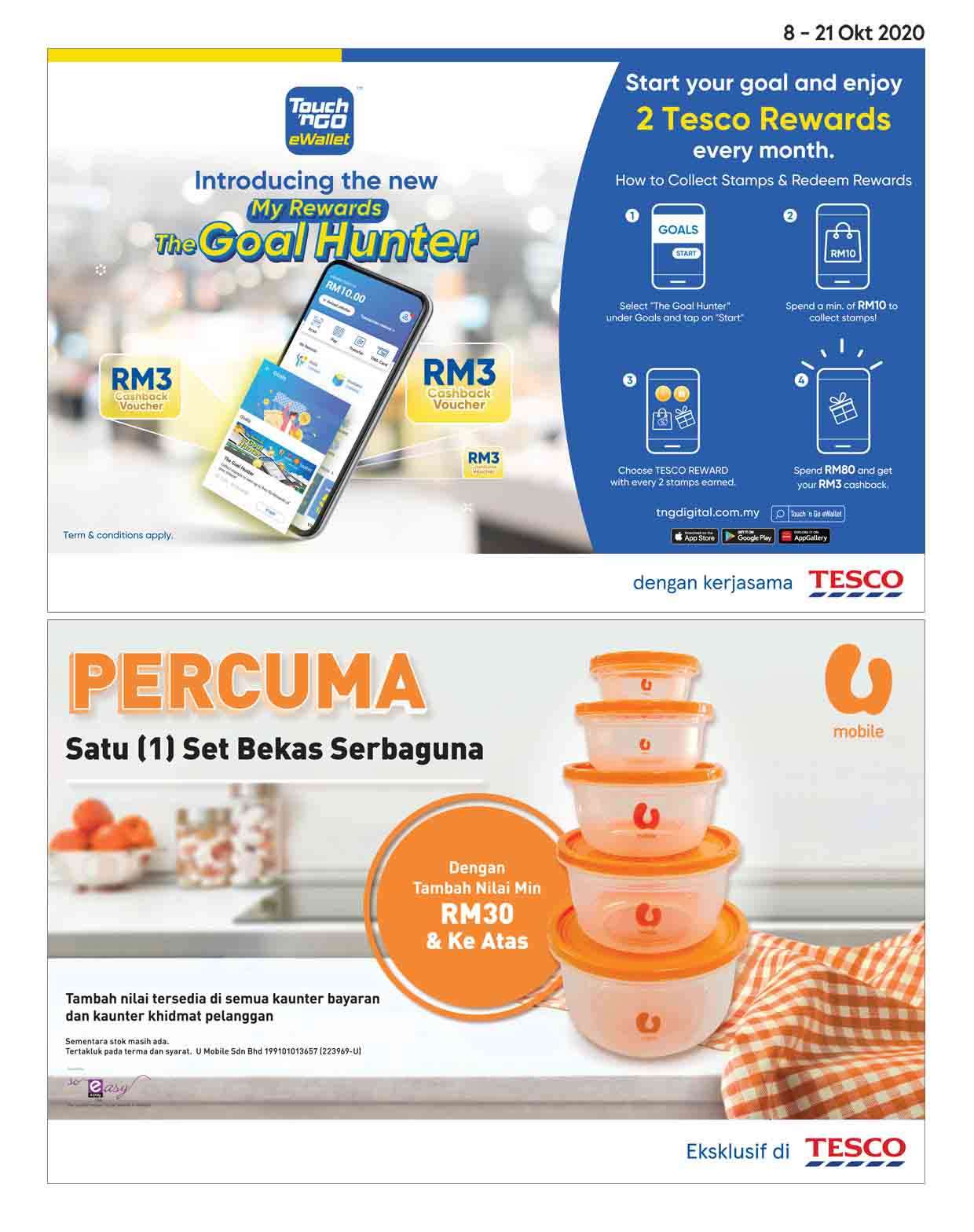 Tesco Malaysia Weekly Catalogue (8 October - 21 October 2020)