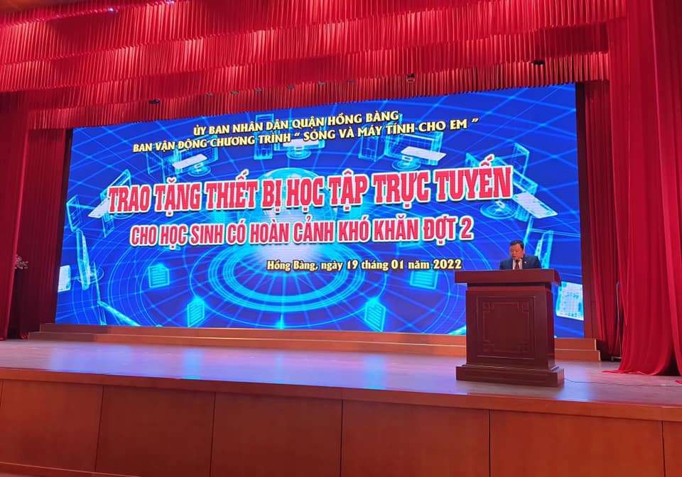Trường TH Nguyễn Huệ hưởng ứng chương trình Sóng và máy tính cho em.