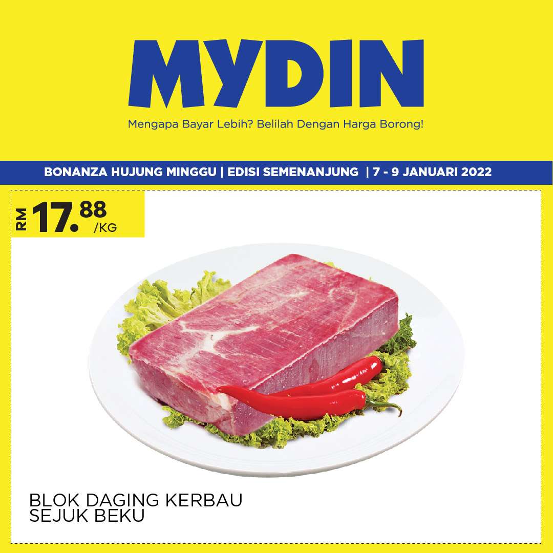 Mydin Catalogue(7 January - 9 January 2022)