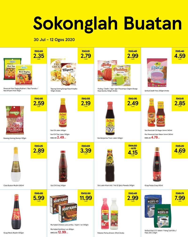 Tesco Malaysia Weekly Catalogue (30 July - 12 August 2020)