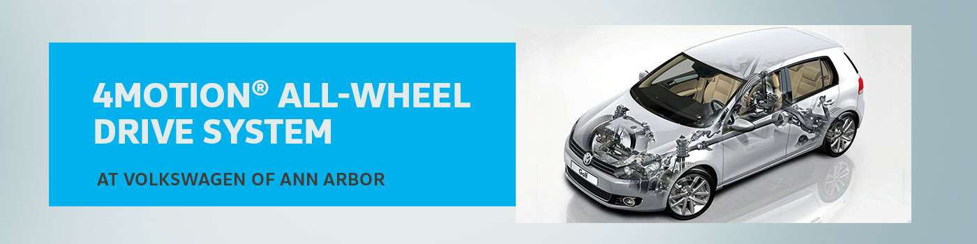 Volkswagen 4MOTION® All-Wheel Drive System Overview - Volkswagen of Ann Arbor