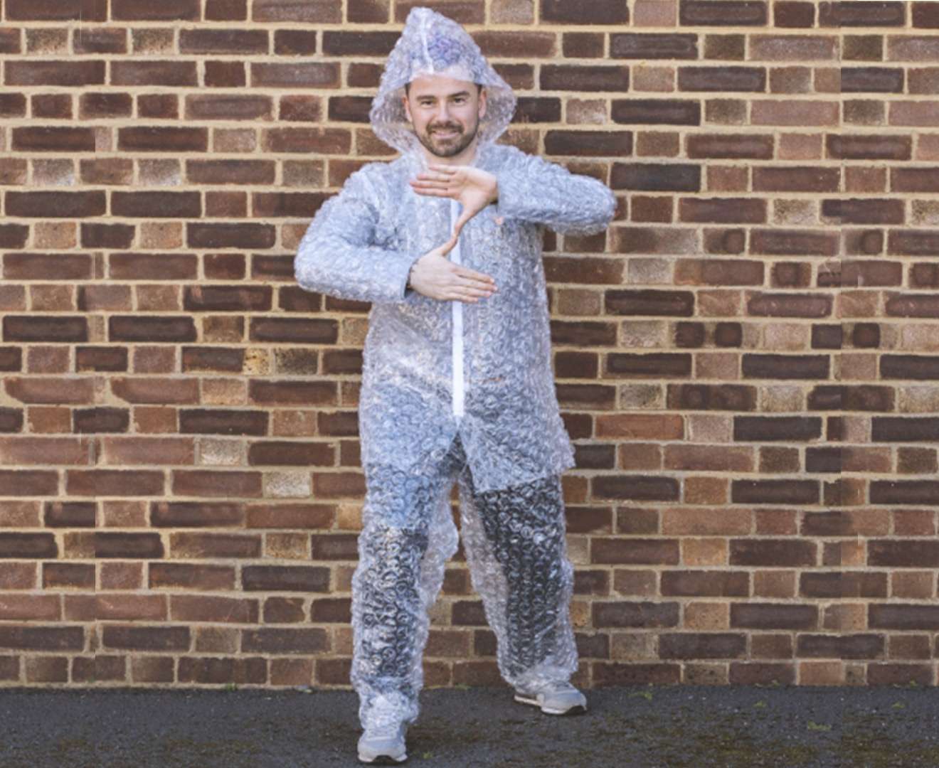 Bubble Wrap Suit For Adults