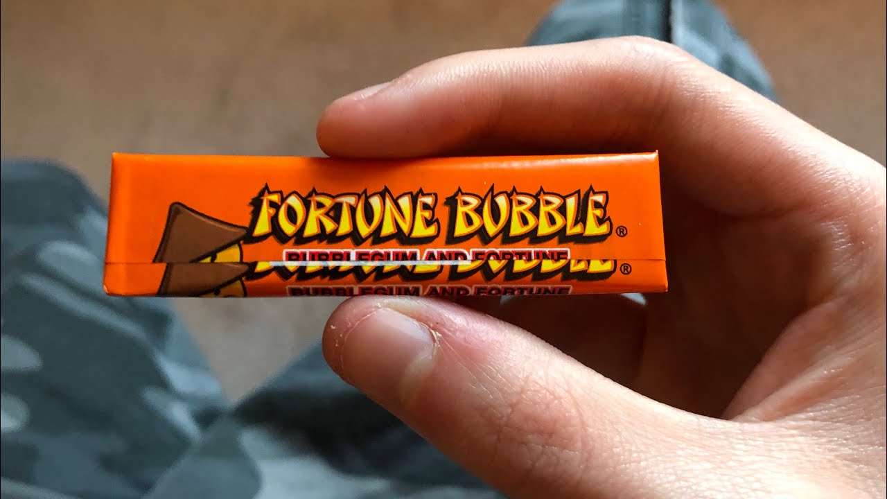 Fortune Bubble Gum Sticks