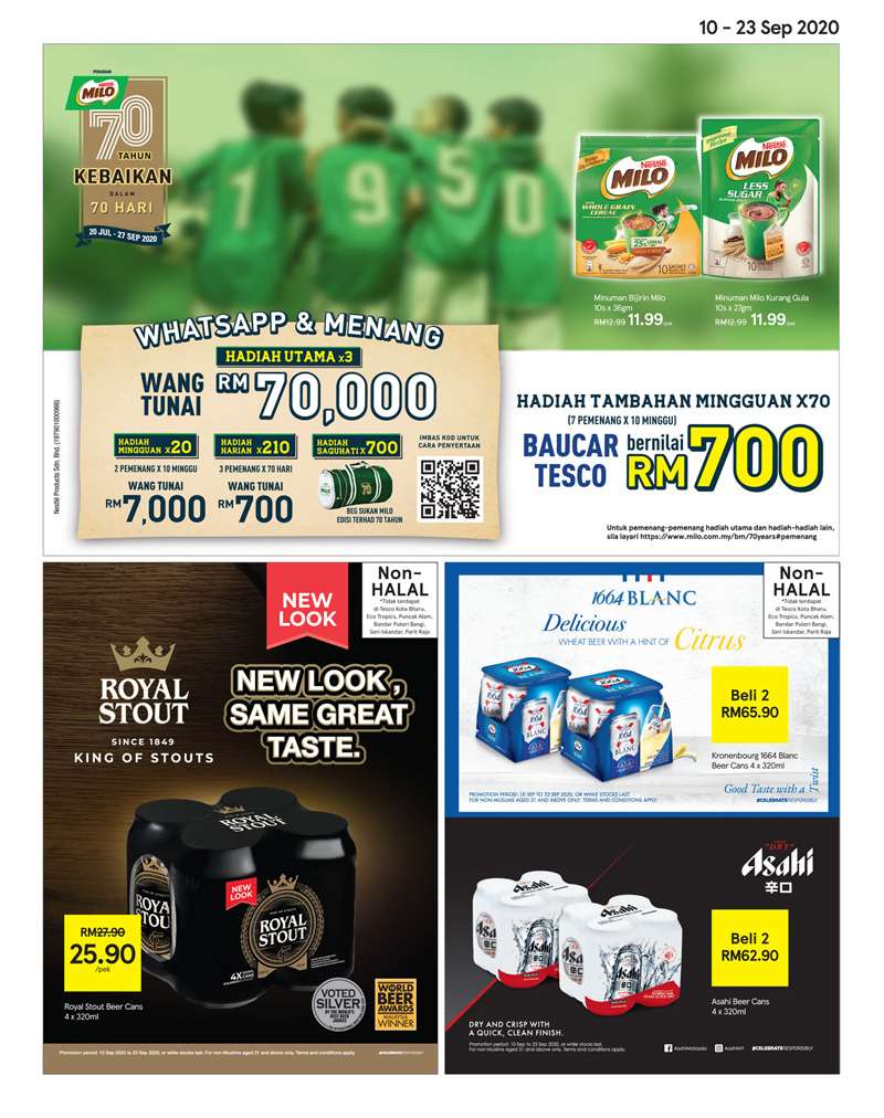 Tesco Malaysia Weekly Catalogue (10 September - 23 September 2020)