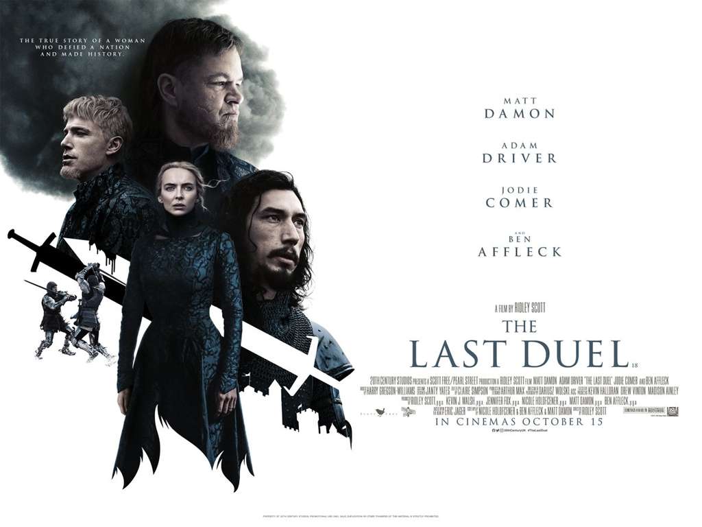 Η Τελευταία Μονομαχία (The Last Duel) Quad Poster