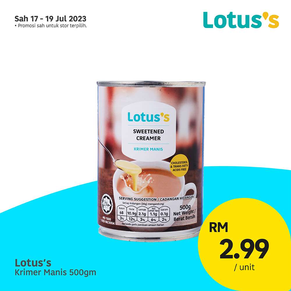 Lotus/Tesco Catalogue(17-19 July 2023)