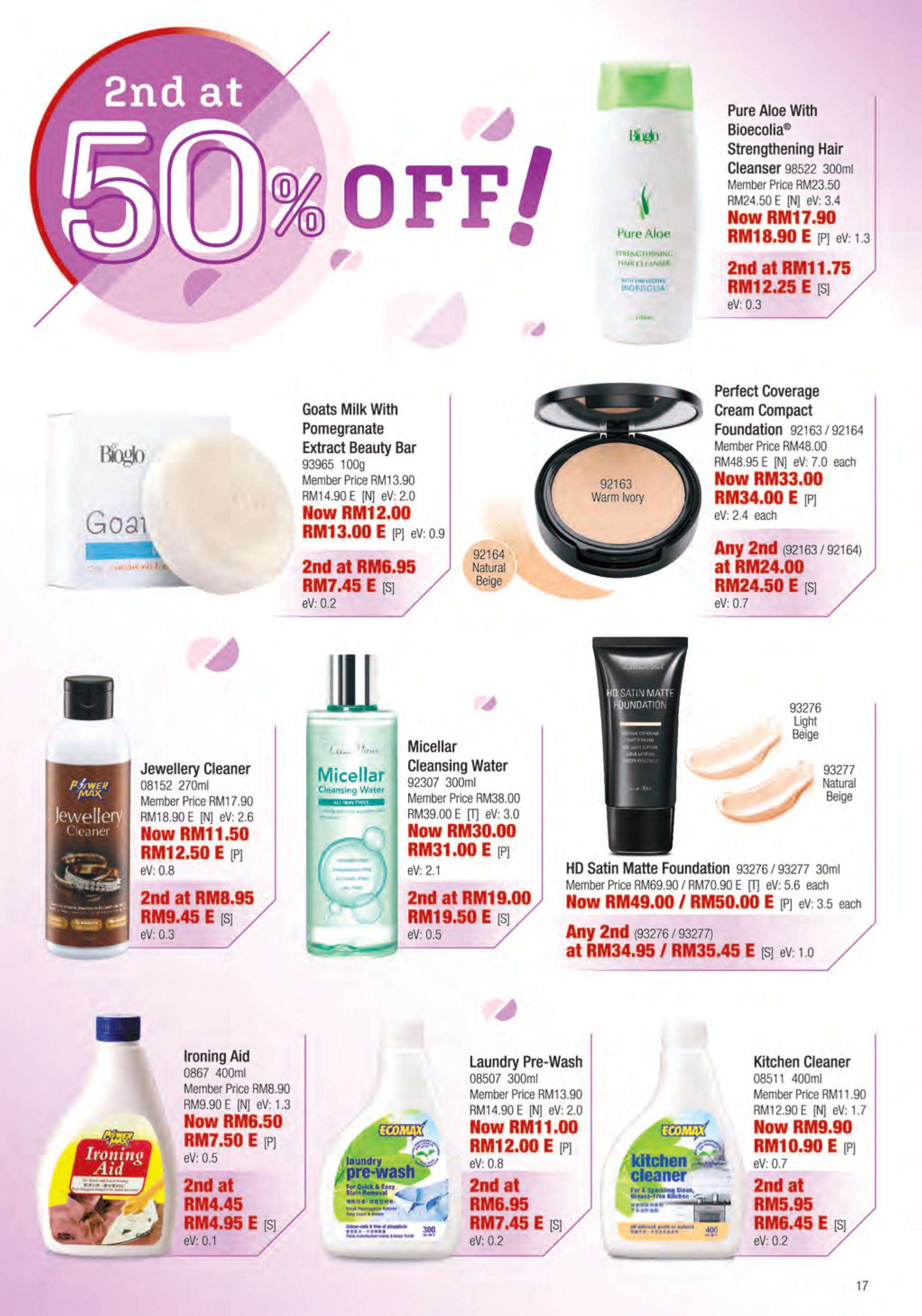 Cosway Catalogue(20 March - 30 April 2021)