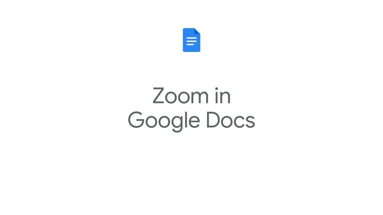 How To Zoom Out On Google Docs