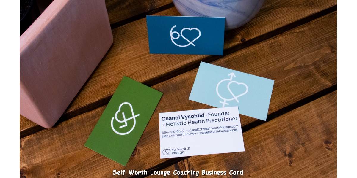 Self Worth Lounge Coaching Business Card