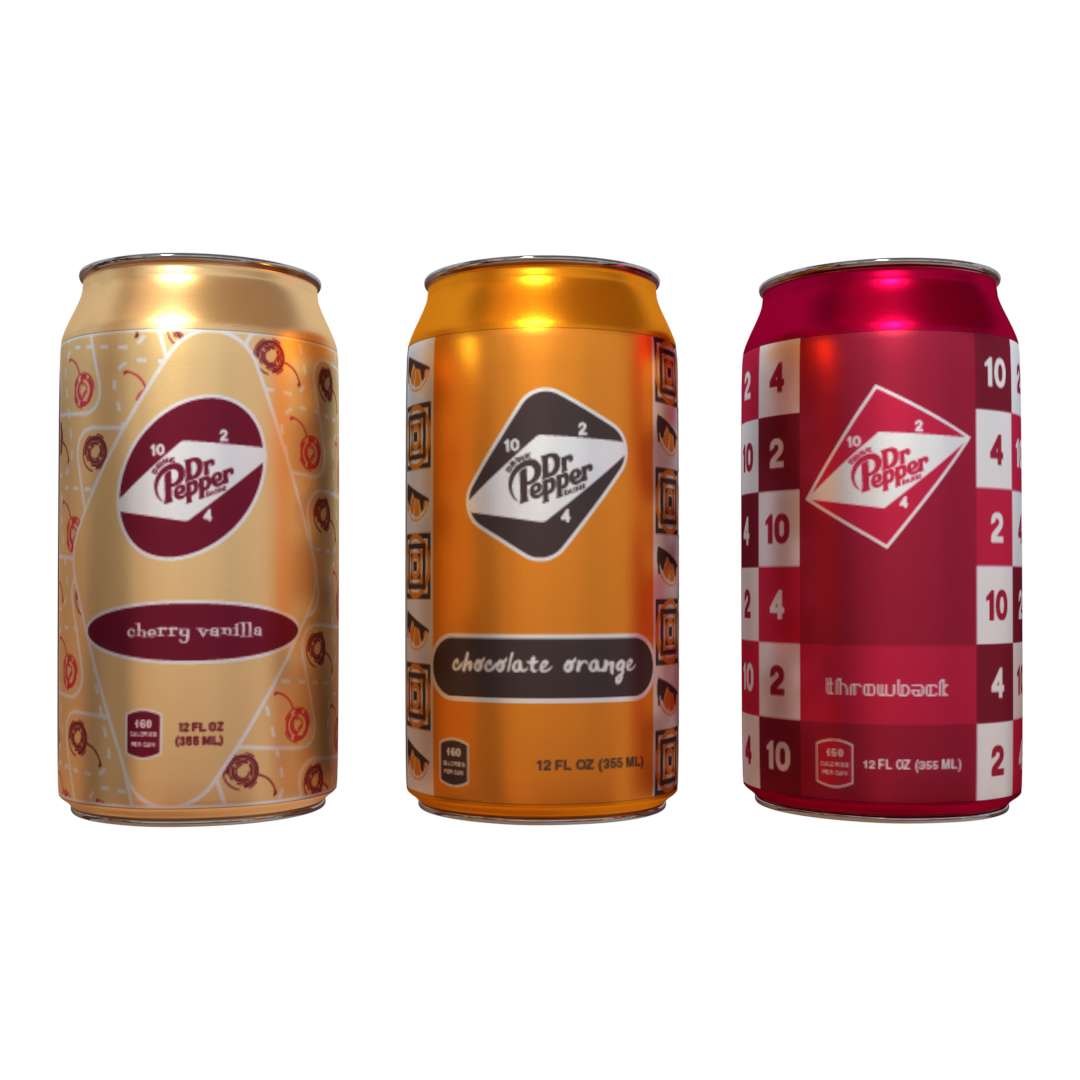 Dr Pepper Cans