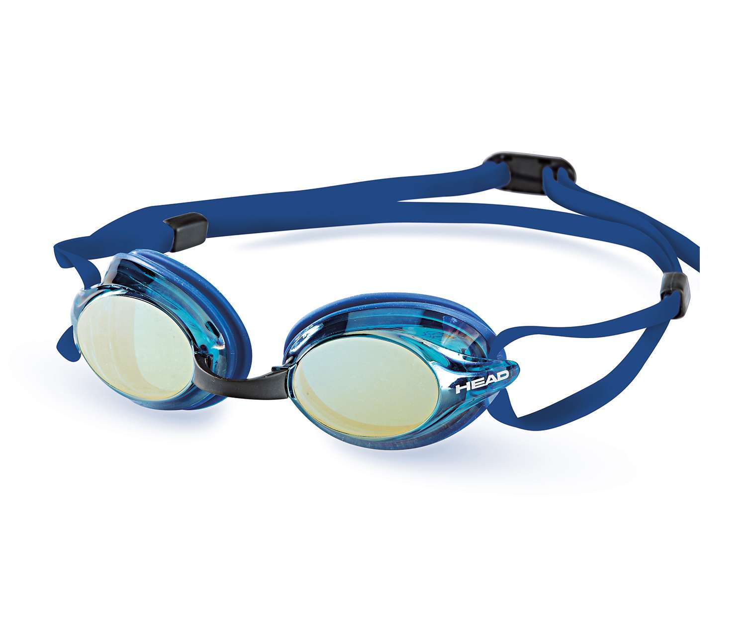 Clear Mirrored Lenses Head Venom Race Swimming Goggle Clear 