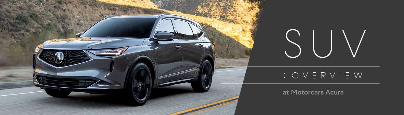 Acura SUV Model Overview