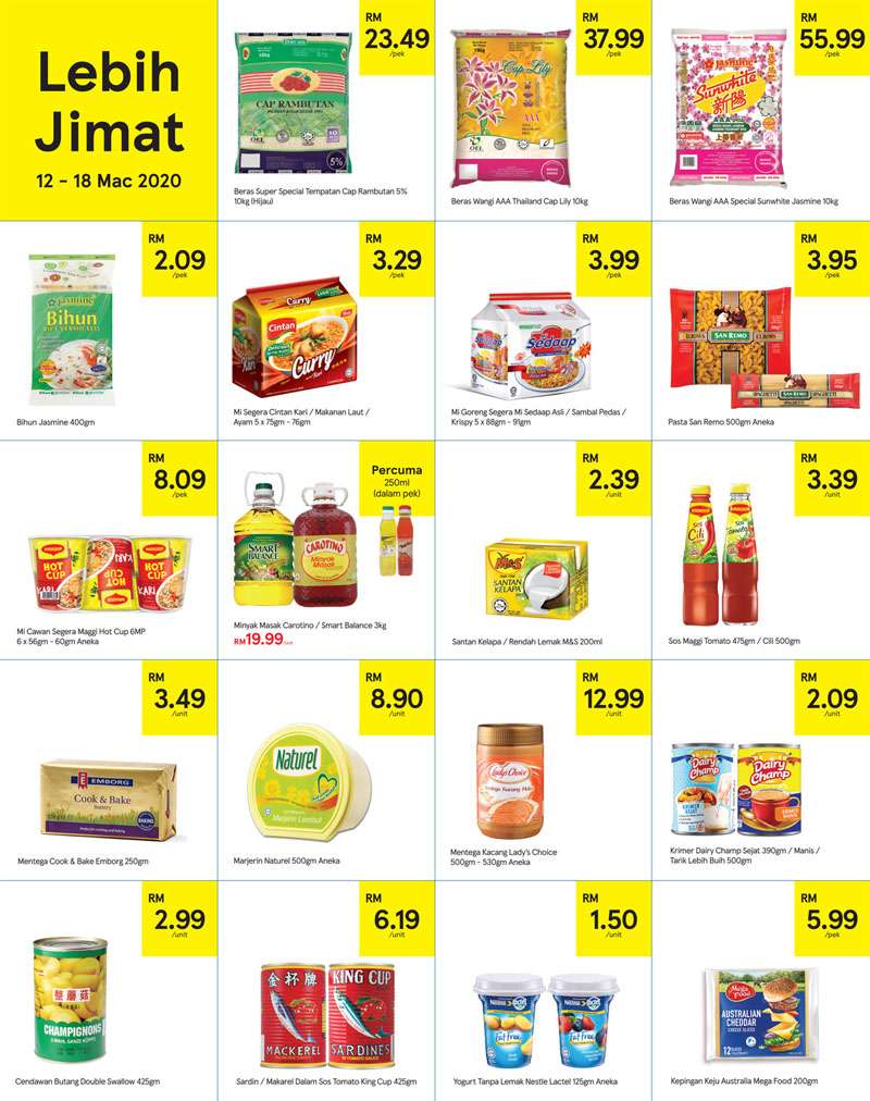 Tesco Malaysia Weekly Catalogue (12 March - 18 March 2020)