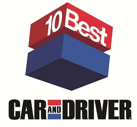 Car and Driver 10 Best Awards