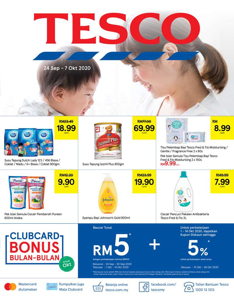 Tesco Malaysia Weekly Catalogue (24 September - 7 October 2020)
