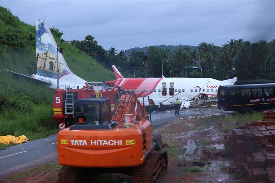 avion accidente india