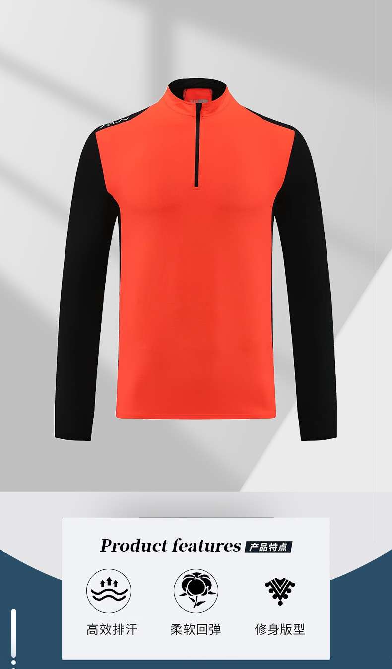 Outdoor quick-drying clothes autumn women's tops 21 long-sleeved round neck shirts custom-made physical training clothes T-shirts with bottoming shirts