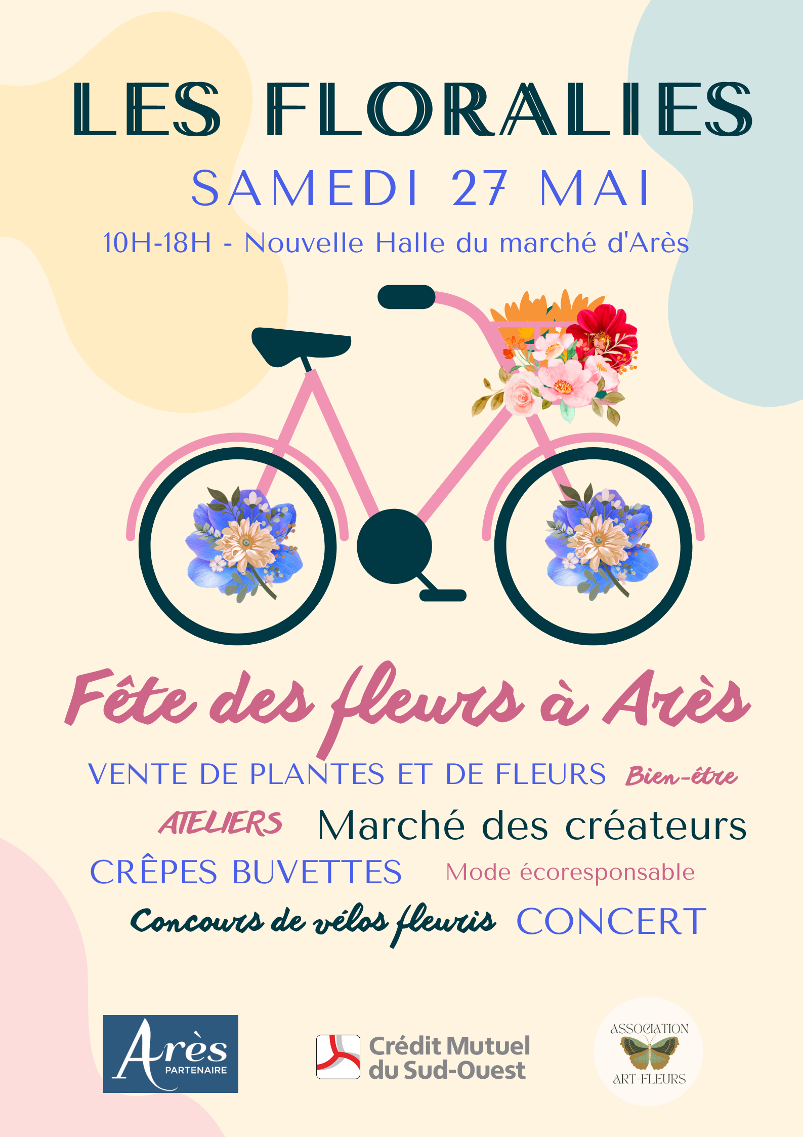 Floralies d'Arès (33740) le 27 mai 2023