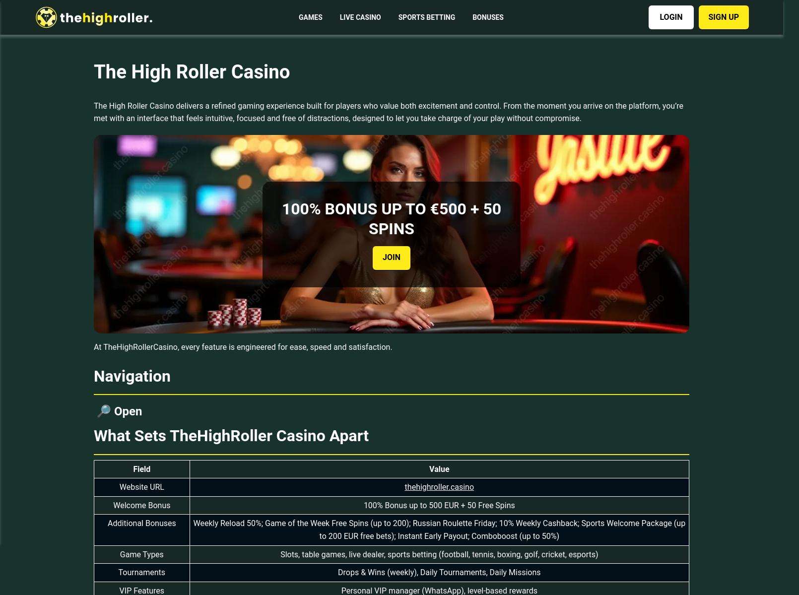 Mobile Casino Experience at TheHighRoller: Pros and Cons