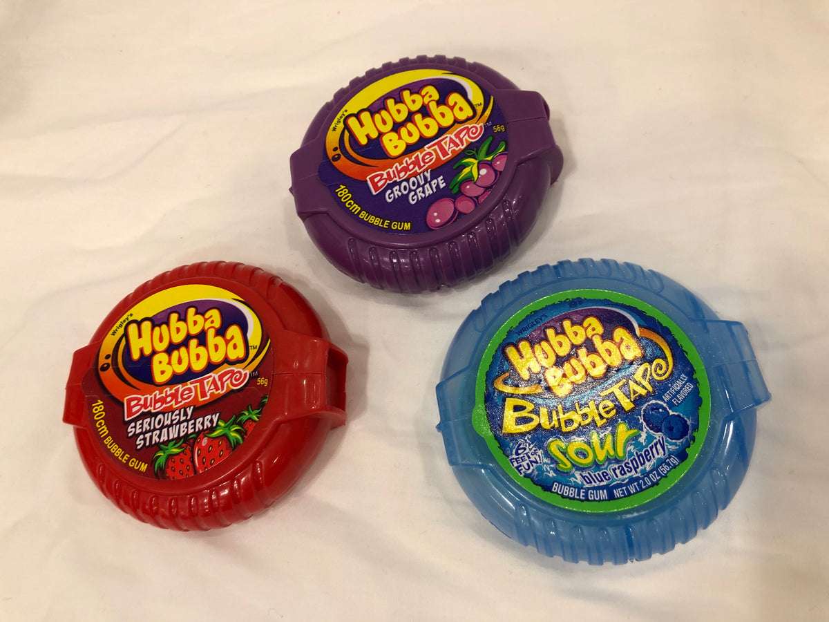 Hubba Bubba Bubble Tape Flavors