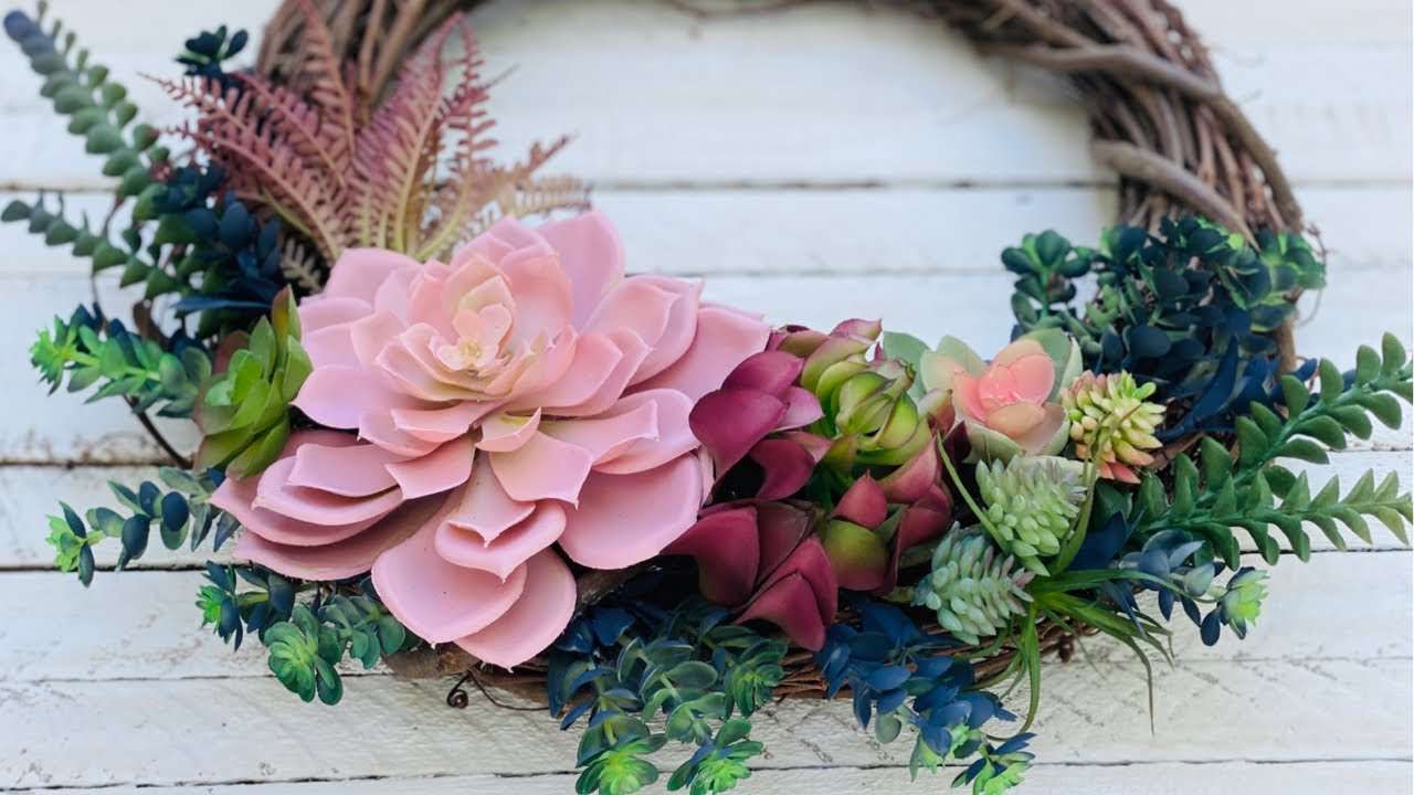 How To Make Succulent Wreath
