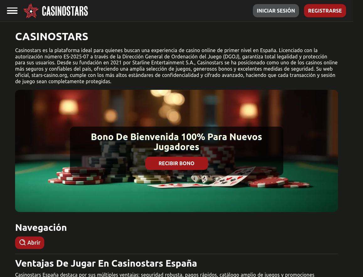 Soporte al cliente en español en Casinostars
