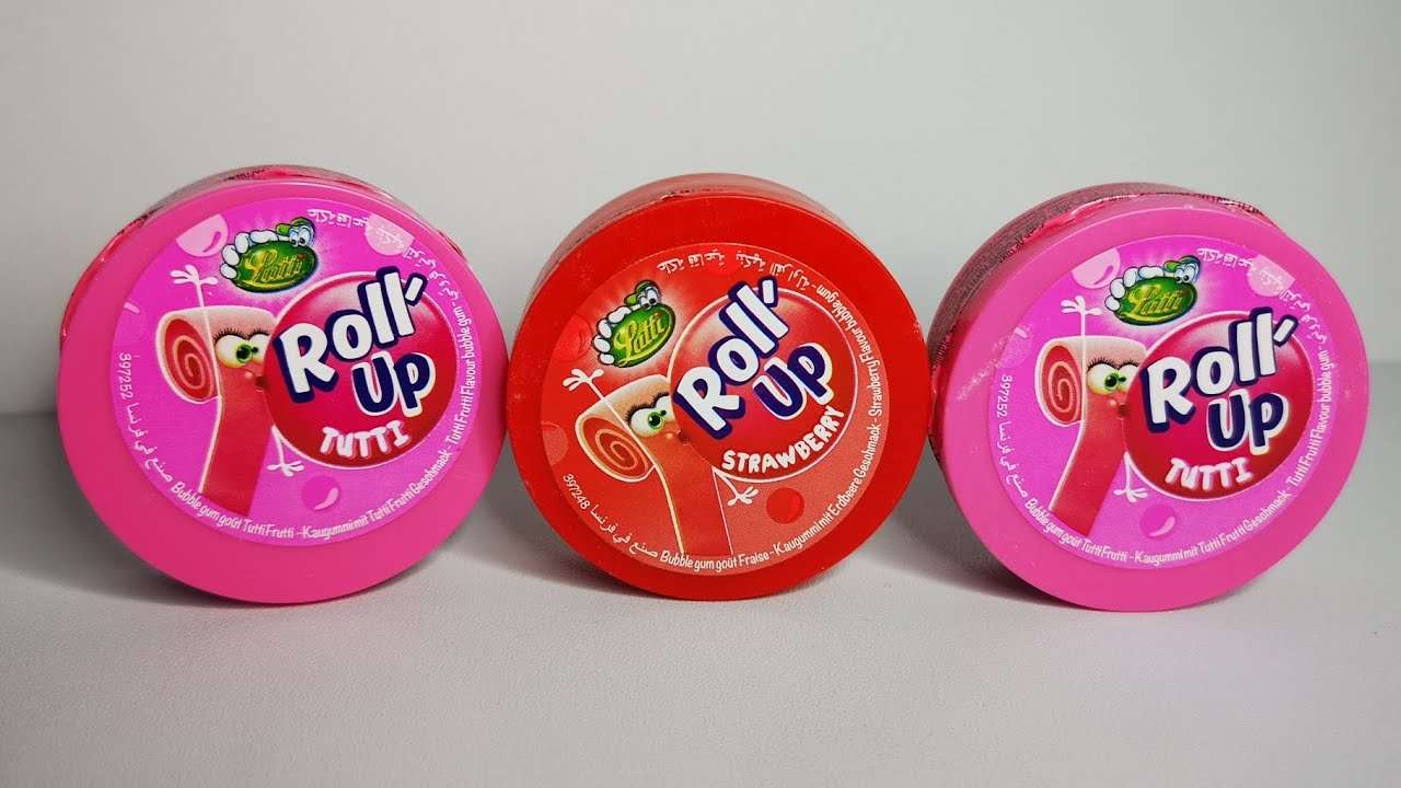 Chewing Gum Roll Up